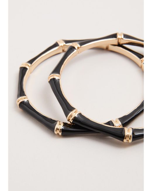 Phase Eight Natural Enamel Bangle Pack