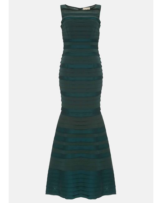 Phase Eight Green Shannon Layered Maxi Dress