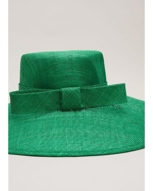Phase Eight Green 's Statement Bow Hat