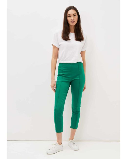 Phase Eight Green Minnie Cropped Jegging