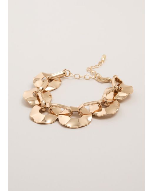 Phase Eight Natural Flat Chain Bracelet