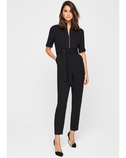 Damsel In A Dress Black 's Lydia City Suit Jumpsuit