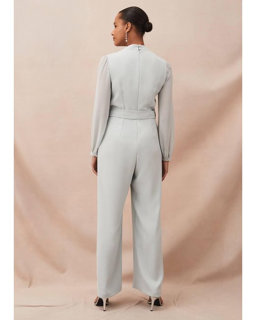 Phase Eight Multicolor Audrey Blouson Sleeve Jumpsuit