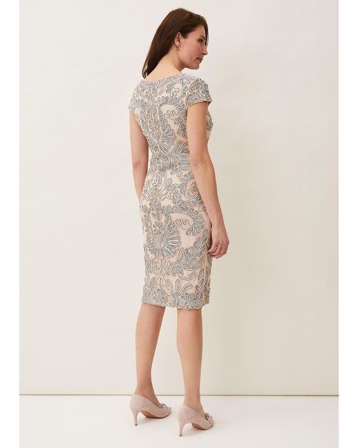 Phase Eight Multicolor Genevieve Tapework Lace Dress