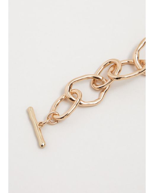 Phase Eight White Link Chain Bracelet