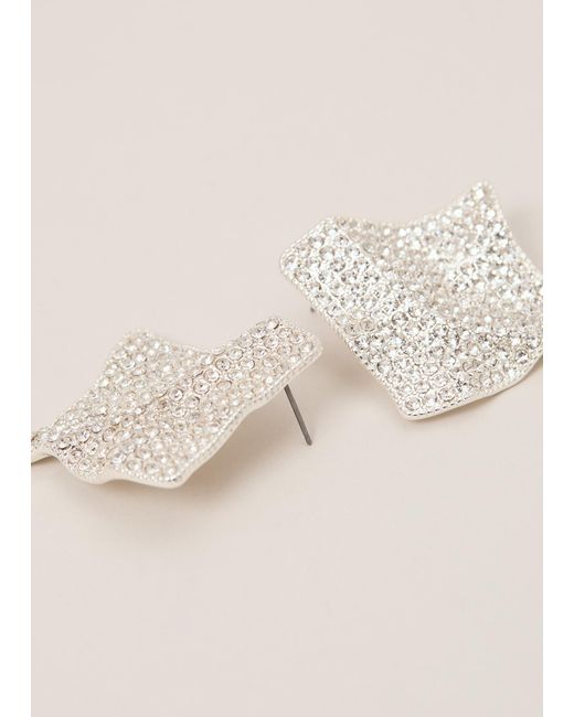 Phase Eight Natural Sparkle Statement Earrings