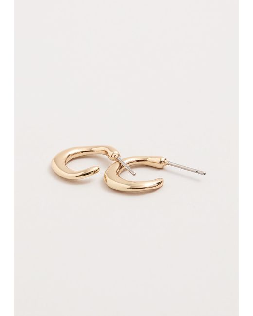 Phase Eight Natural Small Hoop Earring