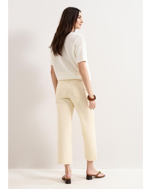 Phase Eight Natural Lexi Straight Leg Jeans