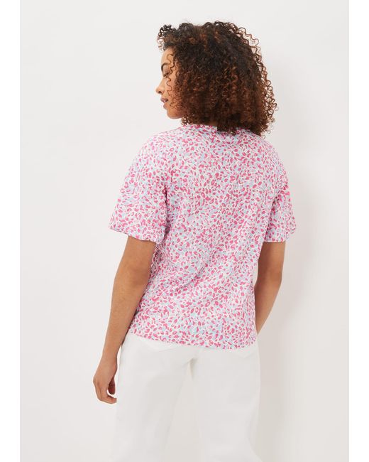 Phase Eight Pink Alivia Cotton Top