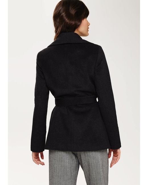 Phase Eight Purple Nicci Belted Coat
