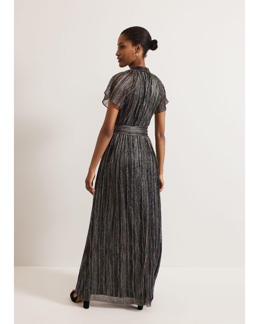 Phase Eight Multicolor Riah Shimmer Maxi Dress