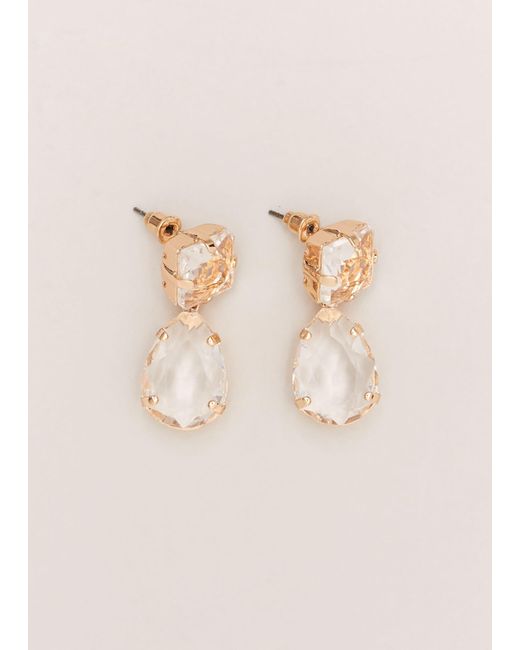 Phase Eight Natural 's Stone Teardrop Earrings
