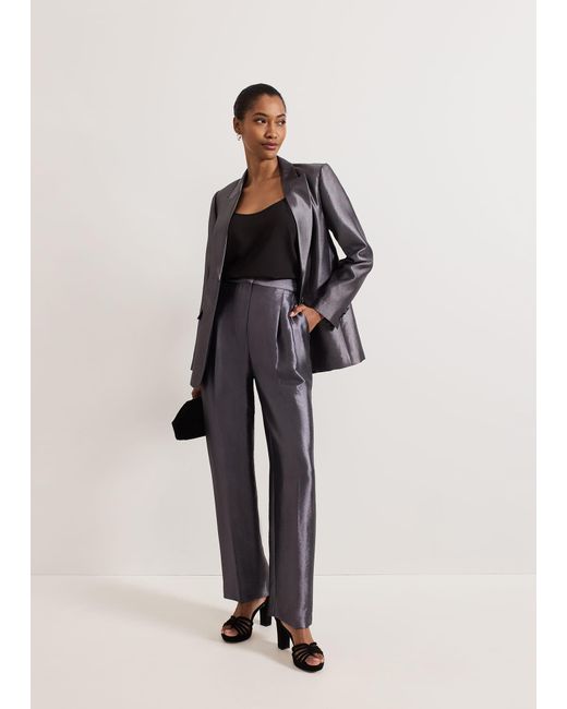 Phase Eight Natural Sade Suit Trouser