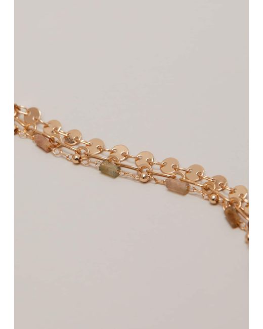 Phase Eight Natural Multi Chain Bracelet Set