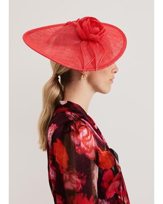 Phase Eight Red Flower Disc