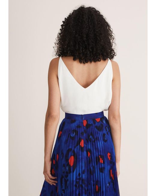 Phase Eight Blue Alanis Cami Top