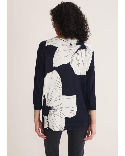 Phase Eight Multicolor Linda Flower Print Knit