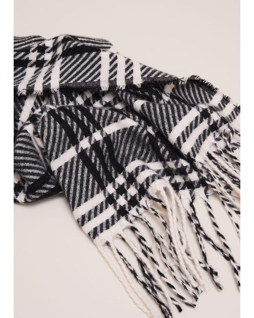 Phase Eight Multicolor 's Checked Printed Scarf