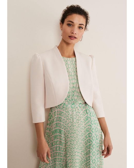 Phase Eight Green 's Julissa Ruffle Wrap Midi Dress