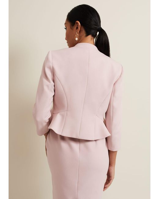 Phase Eight Pink Petite Daisy Jacket