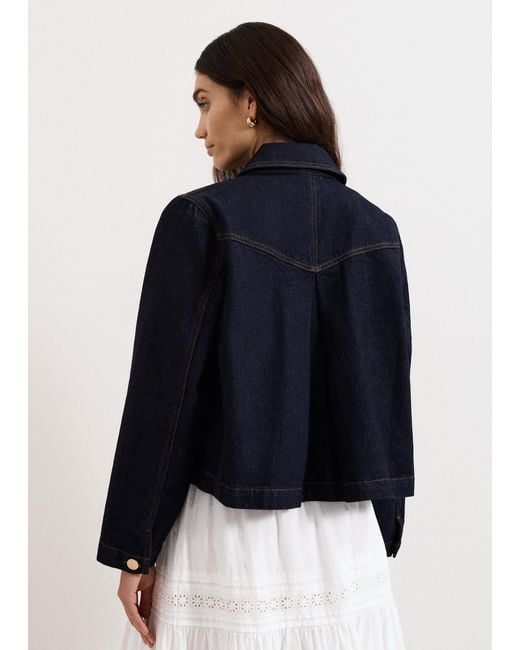 Phase Eight Blue Indira Denim Jacket