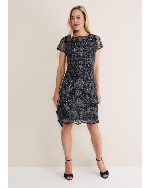 Phase Eight Multicolor 's Esme Embroidered Dress