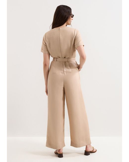 Phase Eight Natural Daniela Utlility Jumpsuit