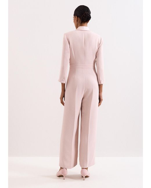 Phase Eight Pink Mirella Tux Jumpsuit