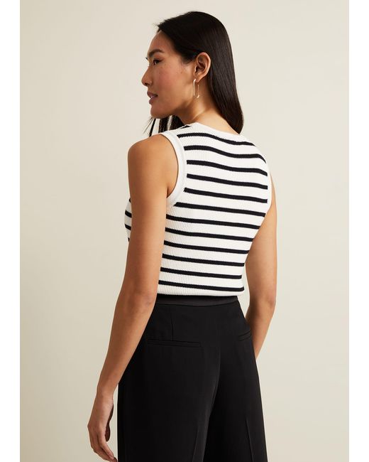 Phase Eight Multicolor Chloe Stripe Vest