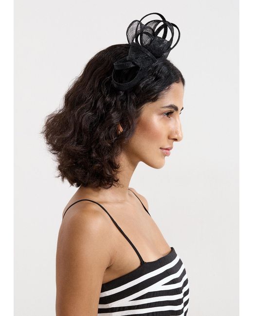 Phase Eight Black Loop Headband