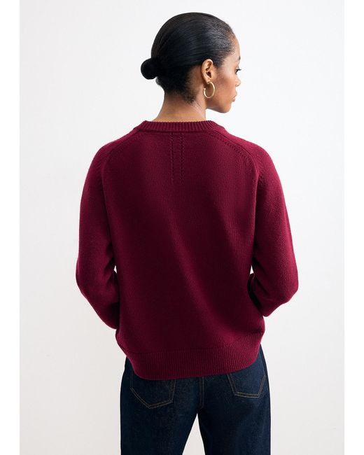 Phase Eight Red Beta Fashion Detail Jumper