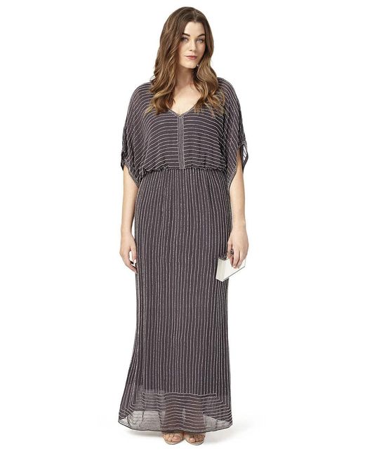 Phase Eight Purple Verina Maxi Dress