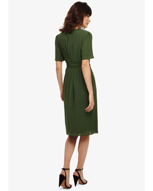Phase Eight Green Nancy Wrap Dress