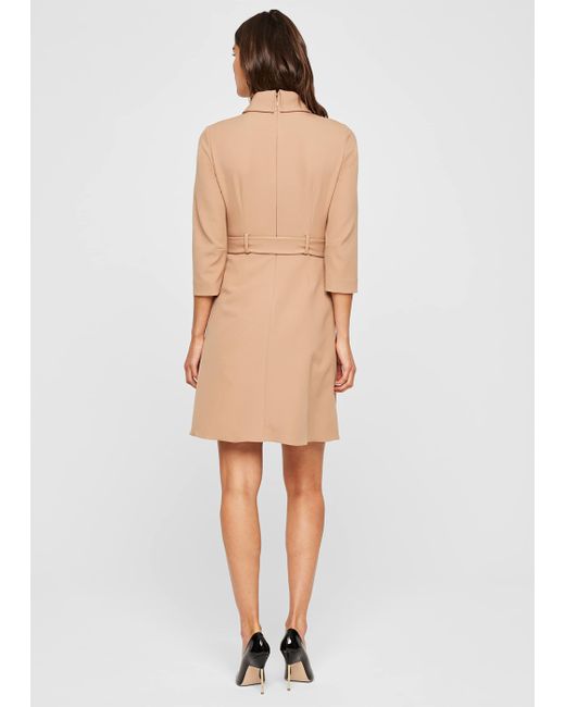 Damsel In A Dress s Adie Button Detail Dress in Natural Lyst UK