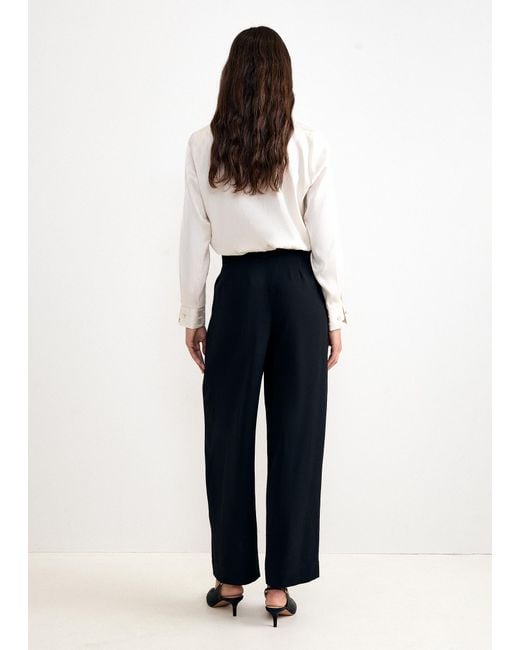 Phase Eight Blue Madeline Crepe Trouser