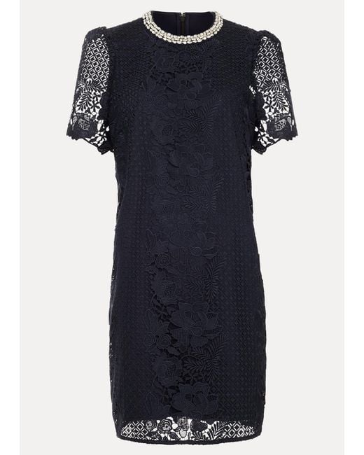 Phase Eight Blue Eloise Mini Dress