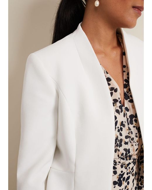 Phase Eight Natural 's Petite Daisy Jacket