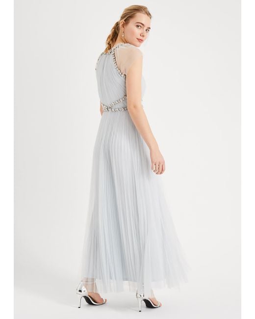 Phase Eight Multicolor Gerona Pleated Tulle Dress