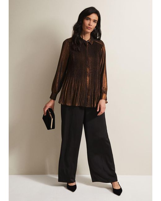 Phase eight faye striped dress top