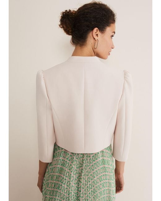 Phase Eight Green 's Julissa Ruffle Wrap Midi Dress