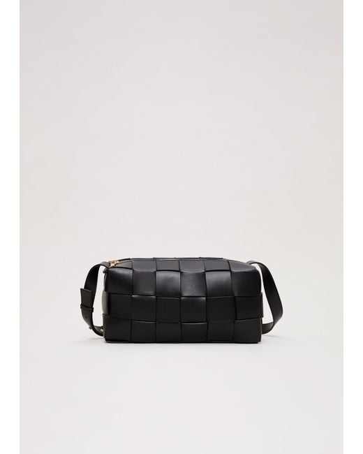Phase Eight Green Woven Cross Body Bag
