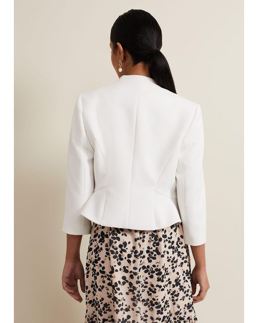 Phase Eight Natural Petite Daisy Jacket
