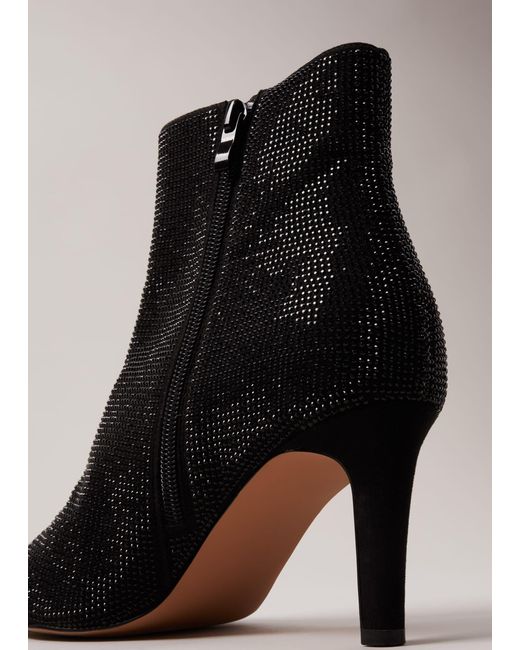 Phase Eight 's Black Sparkly Boots
