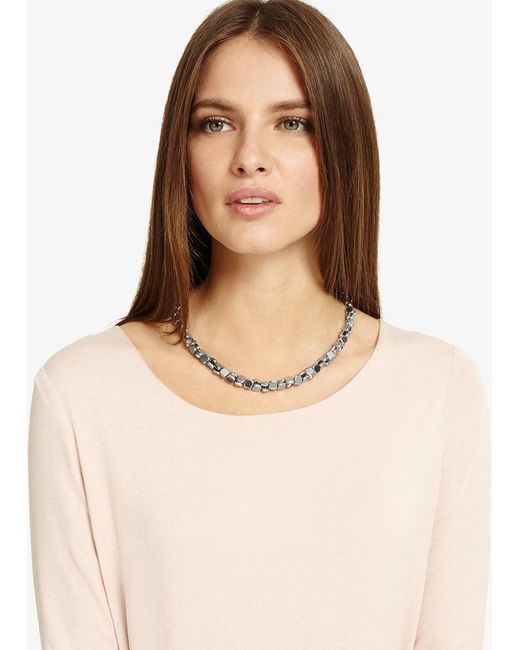 Phase Eight Multicolor Bree Square Twisted Necklace