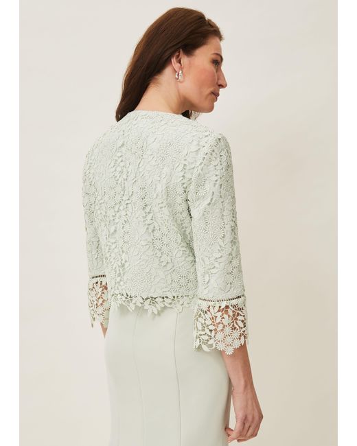 Phase Eight Multicolor Georgia Lace Jacket