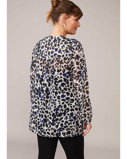 Phase Eight Multicolor Chloe Leopard Blouse