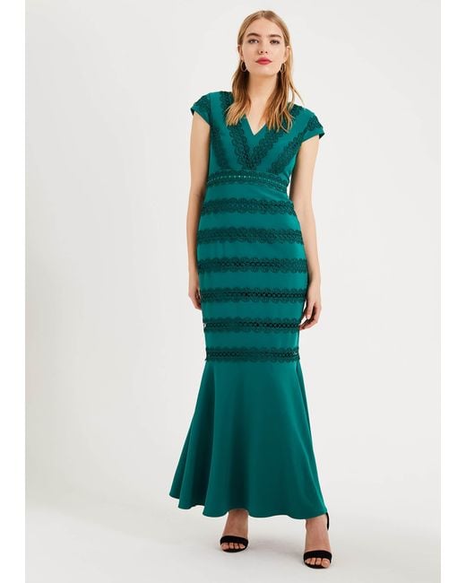 Phase Eight Green Collection 8 Zelma Fishtail Dress