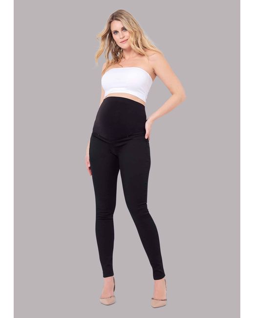 Seraphine Blue Archer Skinny Over The Bump Jean
