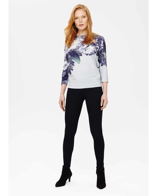 Phase Eight Blue Amina Jegging Short