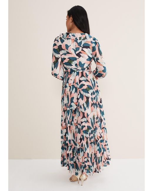 Phase Eight White Petite Averie Floral Maxi Dress